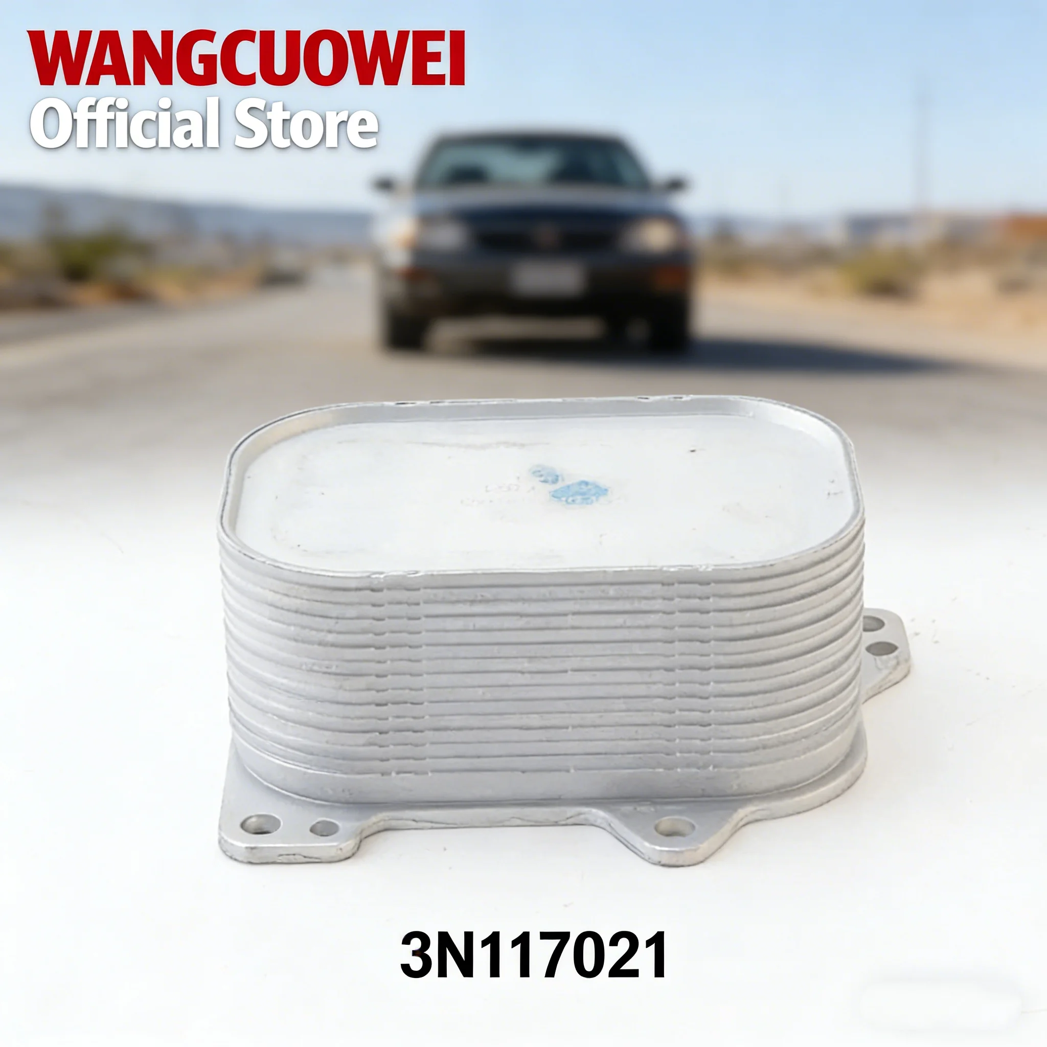 

3N117021 Engine Oil Cooler Radiator Auto Cooling System Spare For VW Skoda Octavia Yeti Jetta 2015-2018 beetle 2012-2016