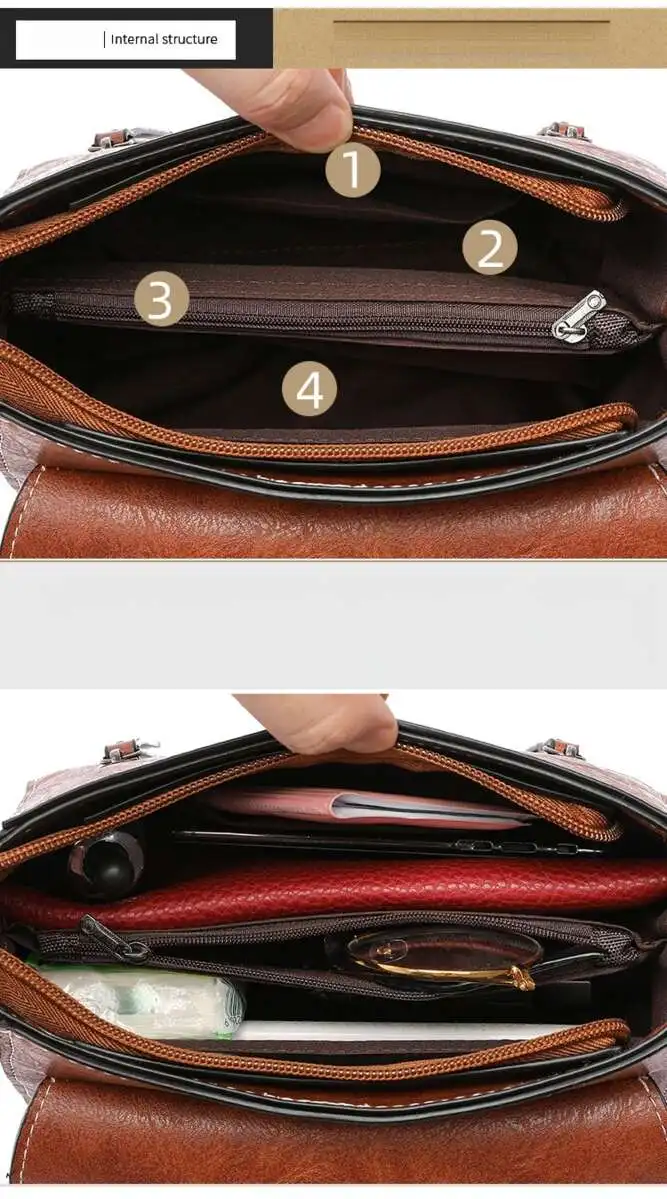 Boyatu per le donne 2024 Nuova borsa alla moda, vera trama versatile morbida pelle borsa quadrata piccola da donna_voghion.com