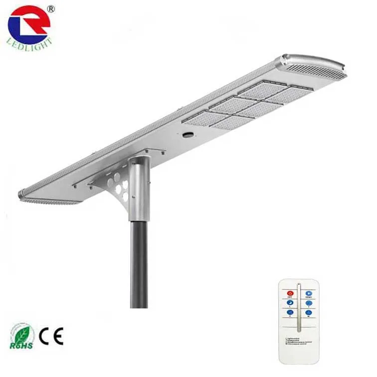 high bright 170lm/w LED street light 30w 60w 80w 100w solar street light all in one