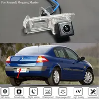 Cámara de visión trasera de coche para Renault Megane 2 II 3 III 2002 ~ 2015 para Renault Master 2010 ~ 2015 aparcamiento HD visión nocturna