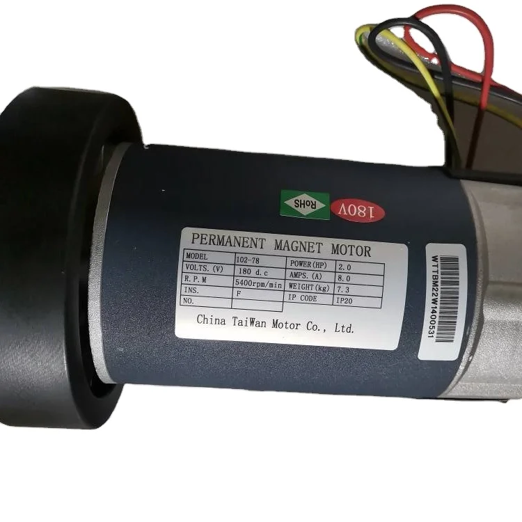 Treadmill Dc Motor 180v 4600rpm 2.0hp