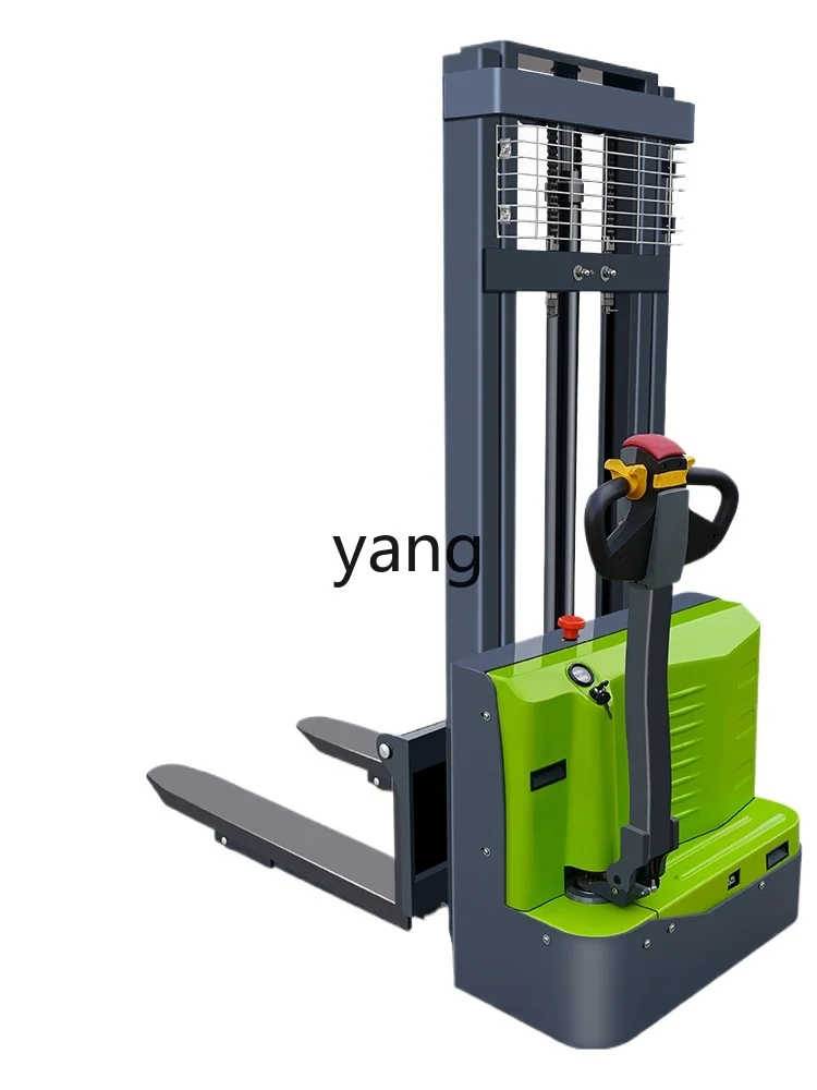 YJQ all-electric stacker small hydraulic electric forklift pallet lift loading and unloading forklift