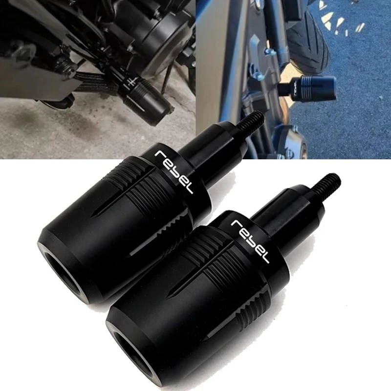 

For HONDA Rebel 500 CMX500 2017-2023 2024 CMX 500 2022 Motorcycle Accessories Frame Sliders Falling Protection Crash Protectors