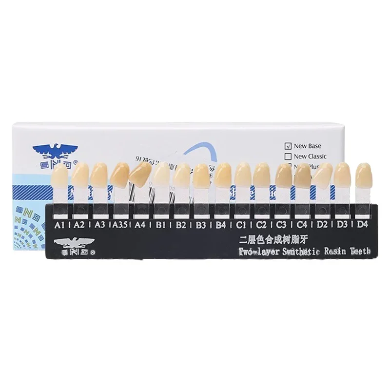 Multi-layered Tooth Colorimetric Palette 16 Colors Dental Dental Instrument Materials