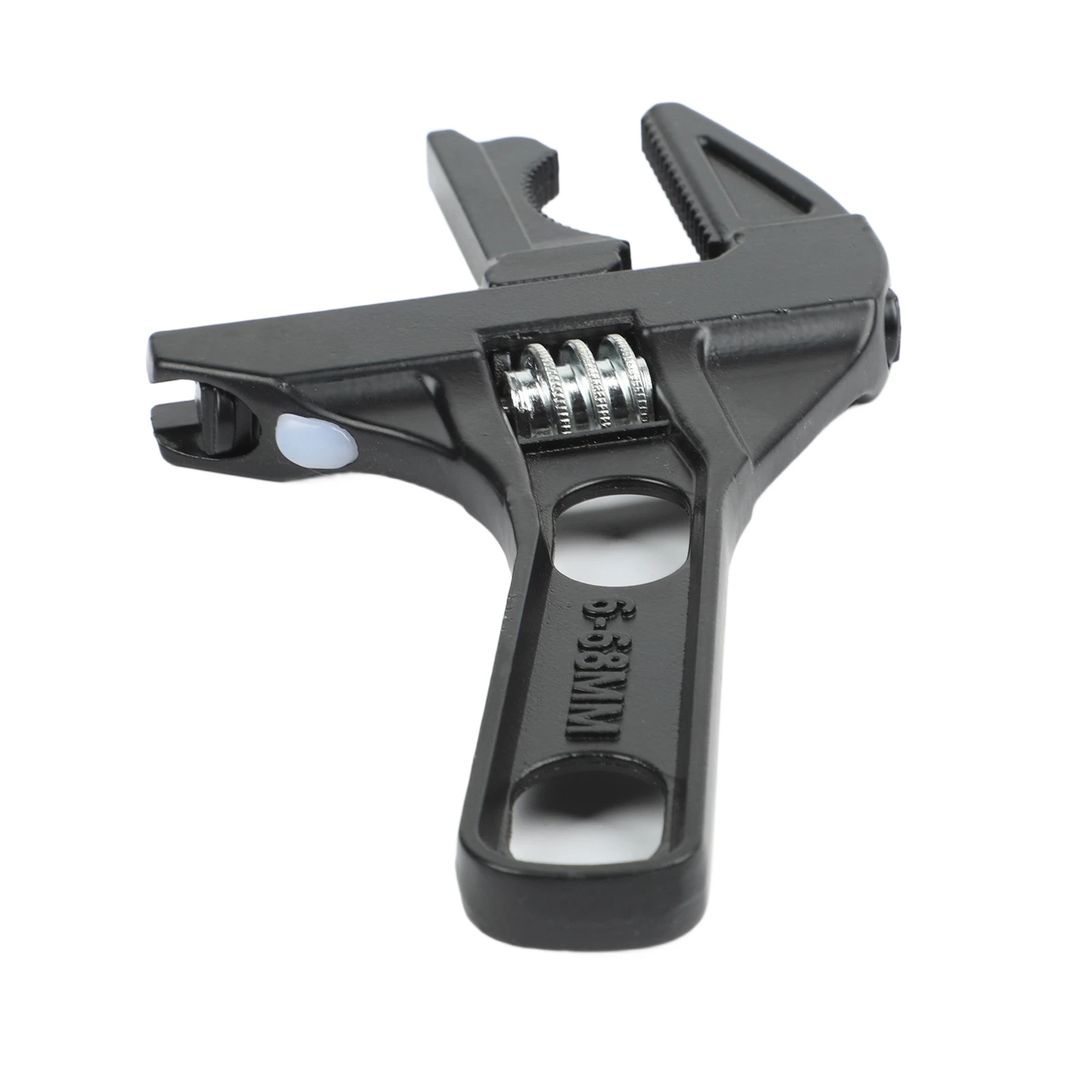 Adjustable Pipe Tool Plumbing Wrench Straight And Semi-circular Jaws Wide Opening Range Lightweight Design Aluminum Alloy