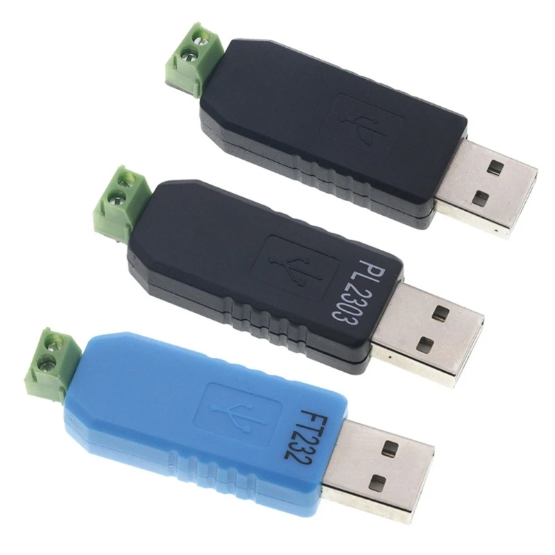 USB To RS485 Conversion Connectors Adapter For Serial Communication Data Transmission Dropship