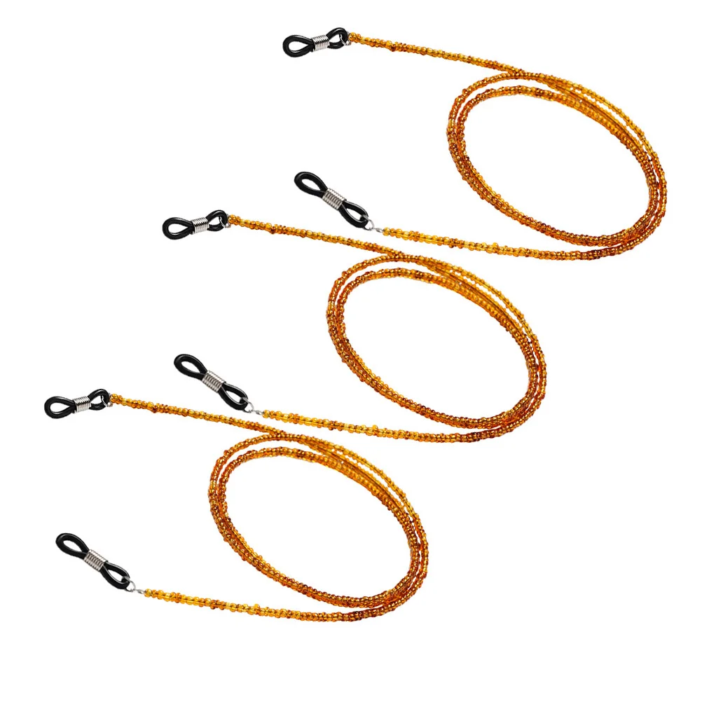 

3Pcs Eyeglass Holder Strap Anti-Lost Glasses Chain for Skiing Climbing Hiking Biking Lightweight Portable Design Fits All Frame