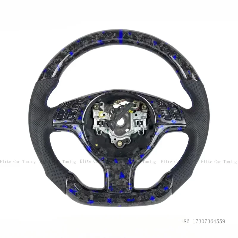 

Forged Carbon Fiber Steering Wheel for BMW X6 X5 X1 E70 E71 E90 E91 E92 E93 E81 E82 E87 E88 E84 Interior Accessories Upgrade