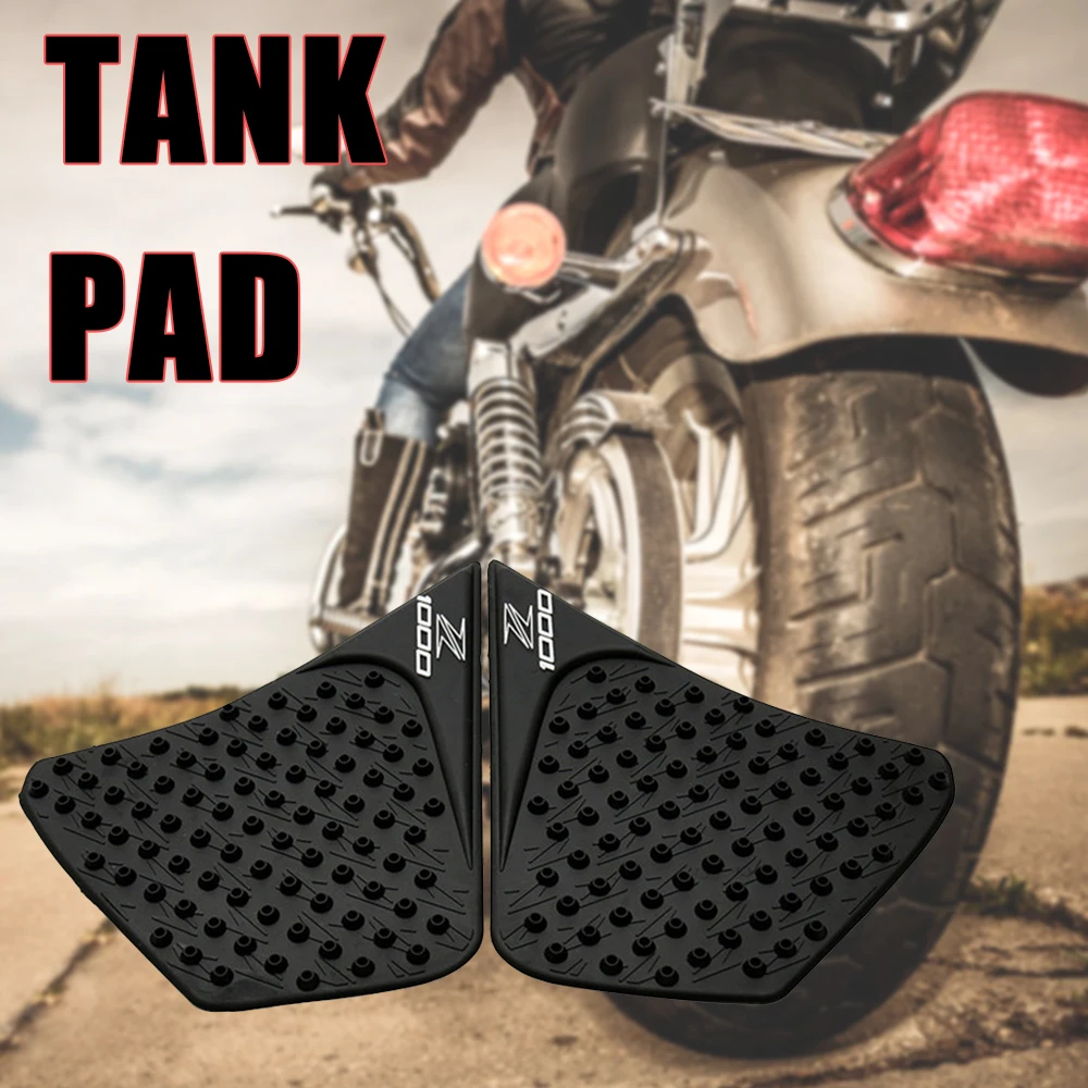 Motorcycle Anti slip Tank Pad Knee Grip Traction Side Pads Moto Insulation Stickers Replacement for Kawasaki Z1000 2014-2016