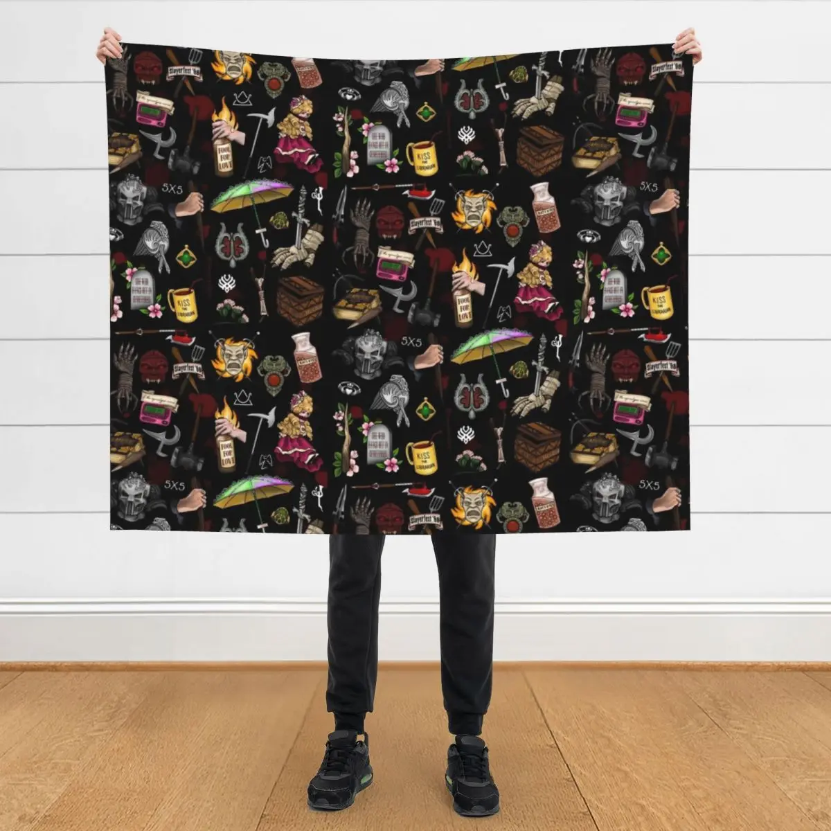 

Buffy Talismans Throw Blanket manga Beautifuls Shaggy Blankets