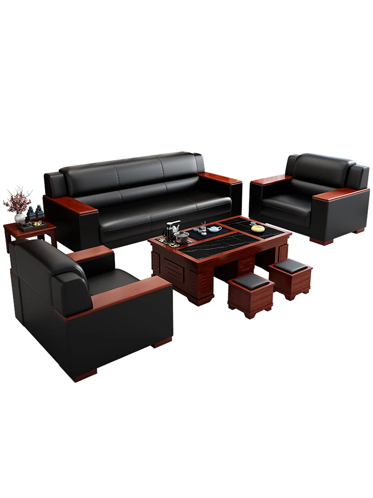 Sofá do escritório do estilo chinês simples e moderno