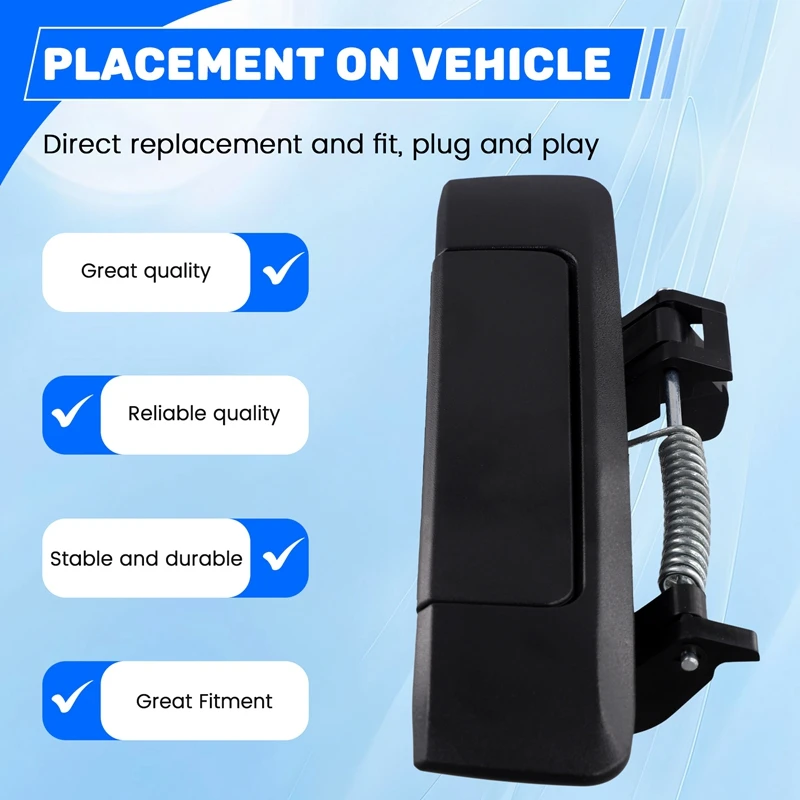 

Car Rear Tailgate Handle Trunk Release Handle Switch AB39-2143836-AD For Ford Ranger Everest Mazda BT-50 2012-2019