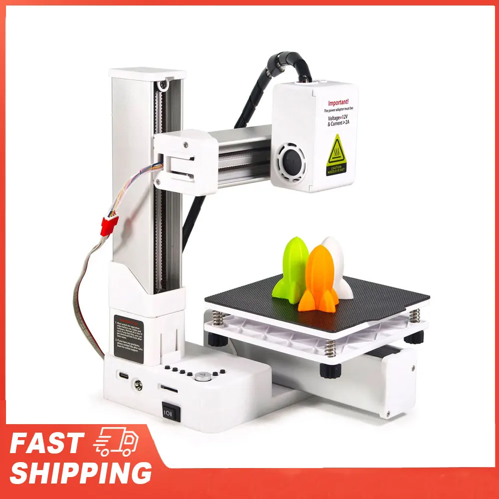 

3D Printer High Layer Resolutions Frequency Division Multiplexing ABS All Metal Nozzle Small 3D Printer for Model Making