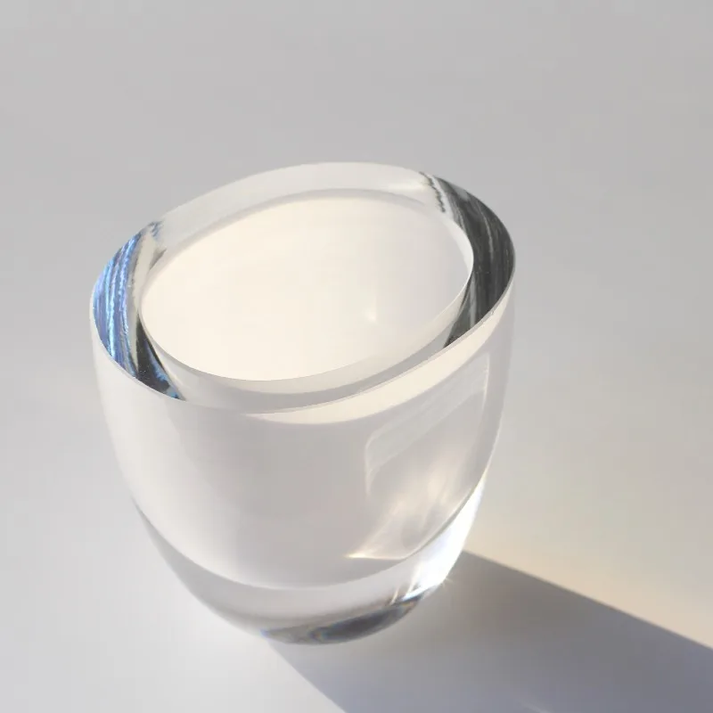 

Modern blown thick bottom small mouth color mini ornament wide mouth dining table surface hydroponics black and white vase
