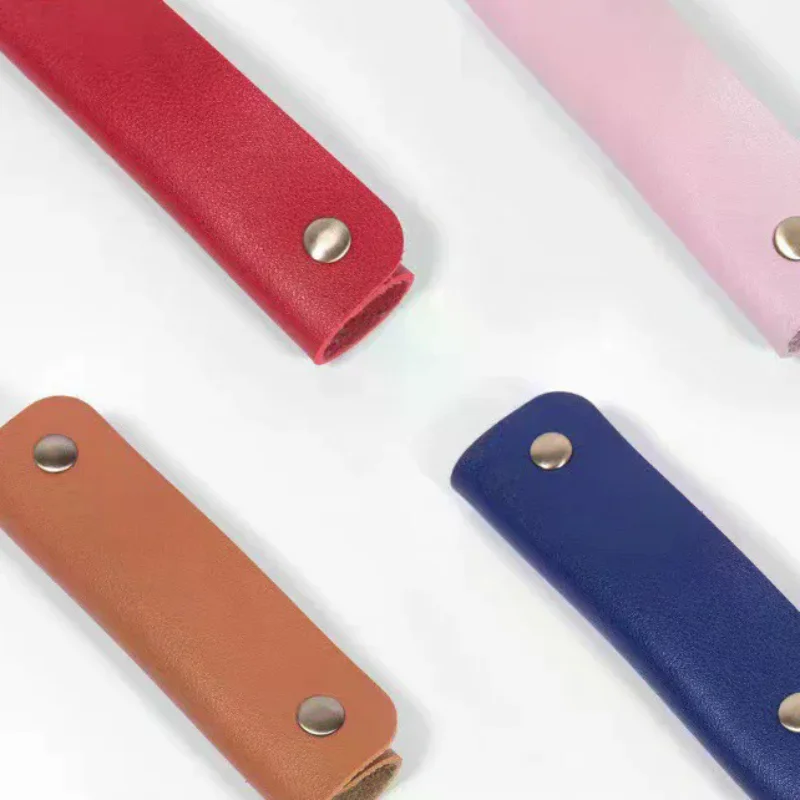 Strap For Suitcase Grip Protective Cover Shoulder Strap Pad Grip Bag Accessories Leather Luggage Bag Handle Wrap Replacement