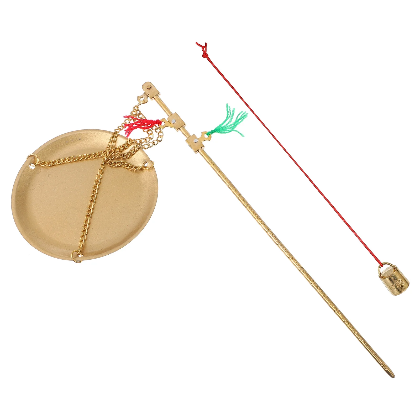 1 قطعة عيد ميلاد الطفل انتزاع مقياس صغير النحاس الطب الصيني التقليدي مقياس محاكاة الدعامة الديكور التصوير متعة #4