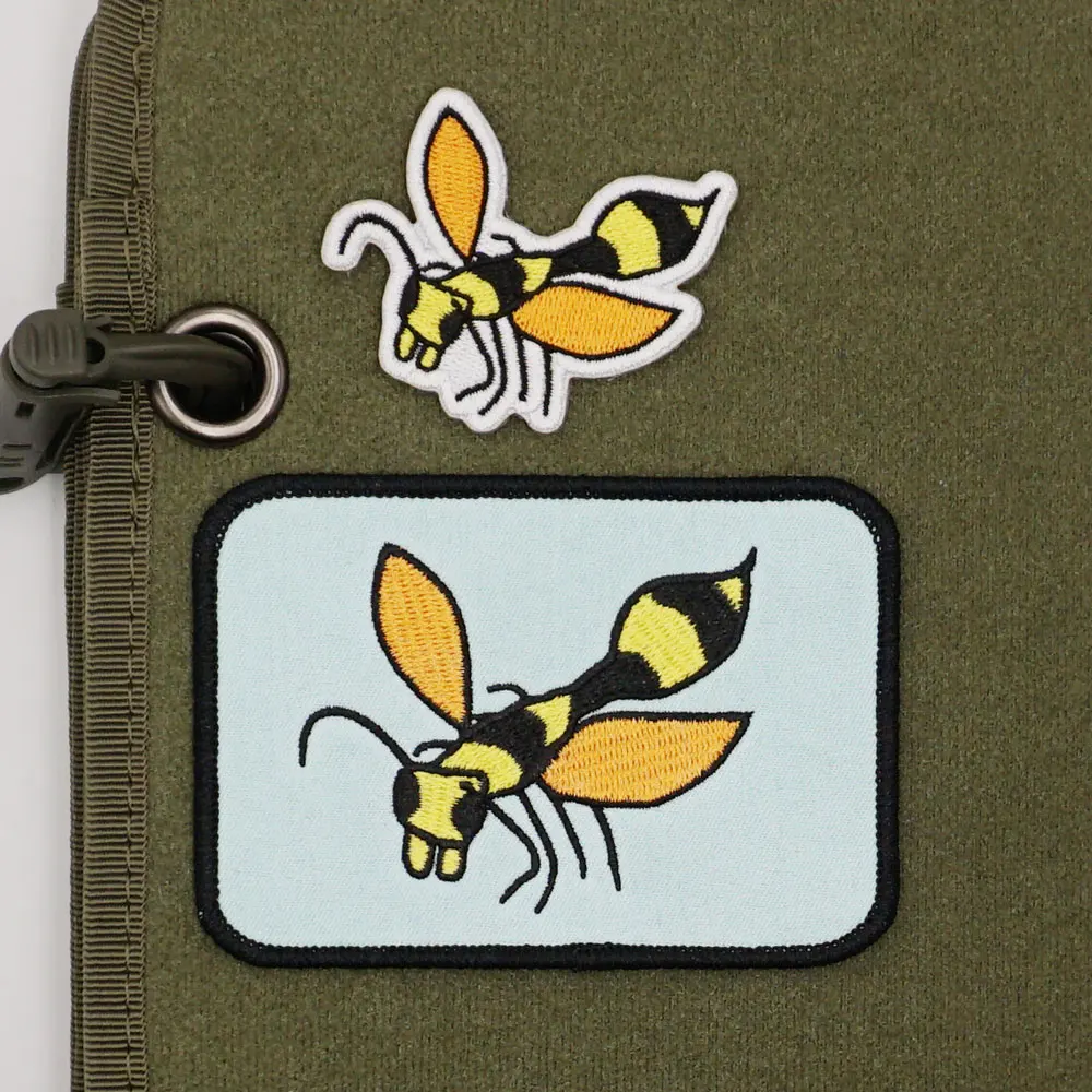 Dragonfly,High quality embroidery patches,Tags and badges with hooks ,for clothing ,hats and backpacks