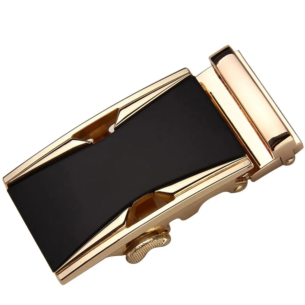 

Automatic Belt Buckle Ratchet Mens Casual Replacement Old 35mm Wide Durable Alloy Effortless Adjustment Black Coffee