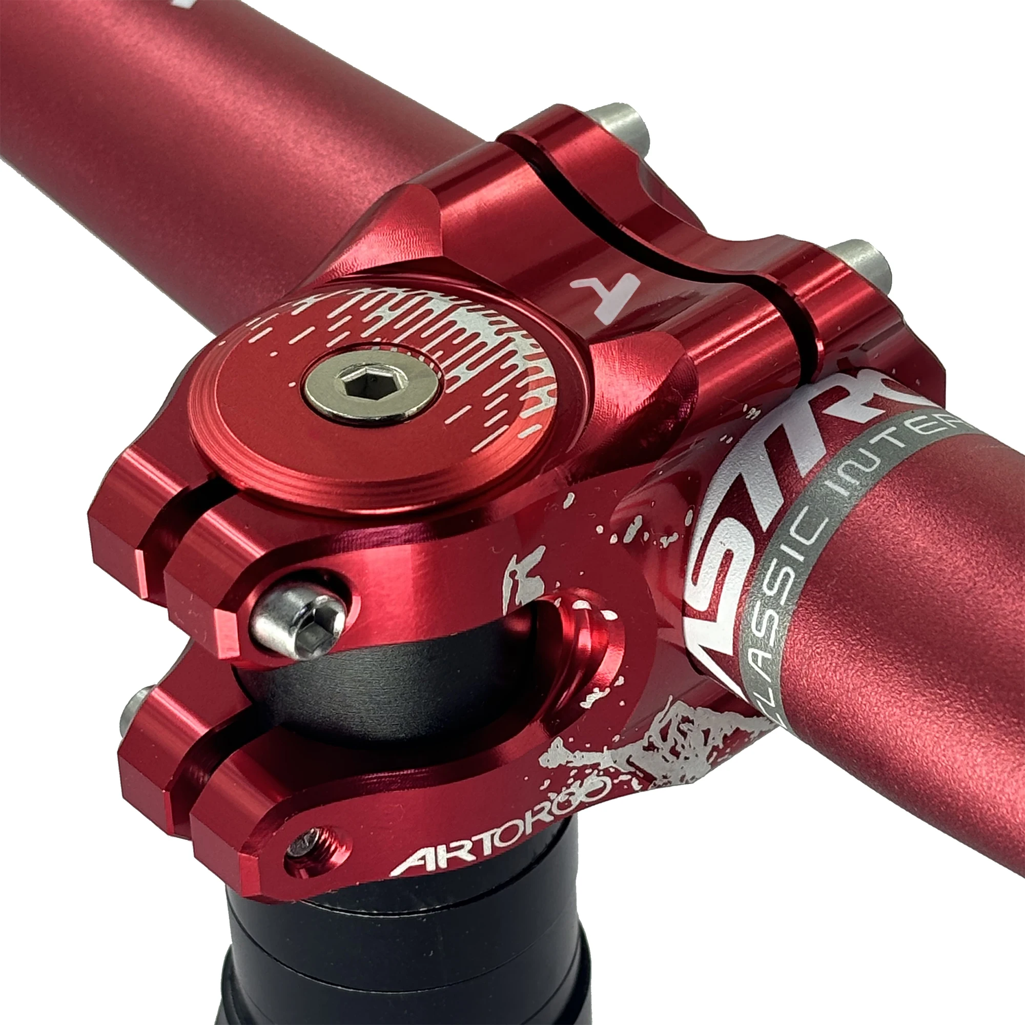 ARTOROO Lightweight 31.8mm MTB Racing Bike Stem Alloy, CNC Down Hill Mountain Bike Handlebar Short Stem, Bicycle Accessorie image 6