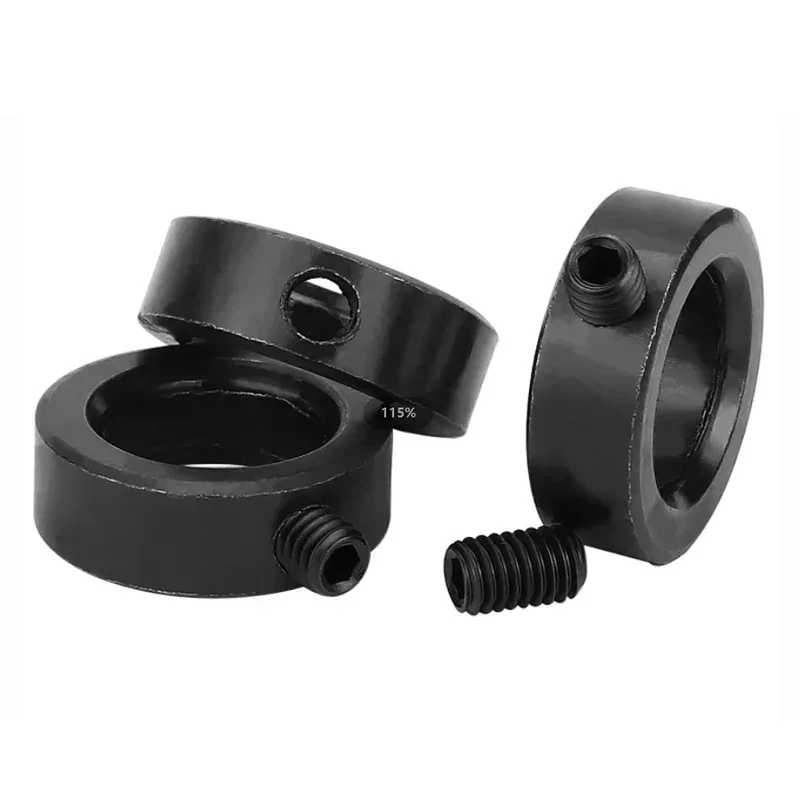 GB884 แหวนล็อคแหวนคงที่ปลายเพลาแสงสกรูด้านบนหยุดแขนจํากัดการวางตําแหน่งแหวนหยุด