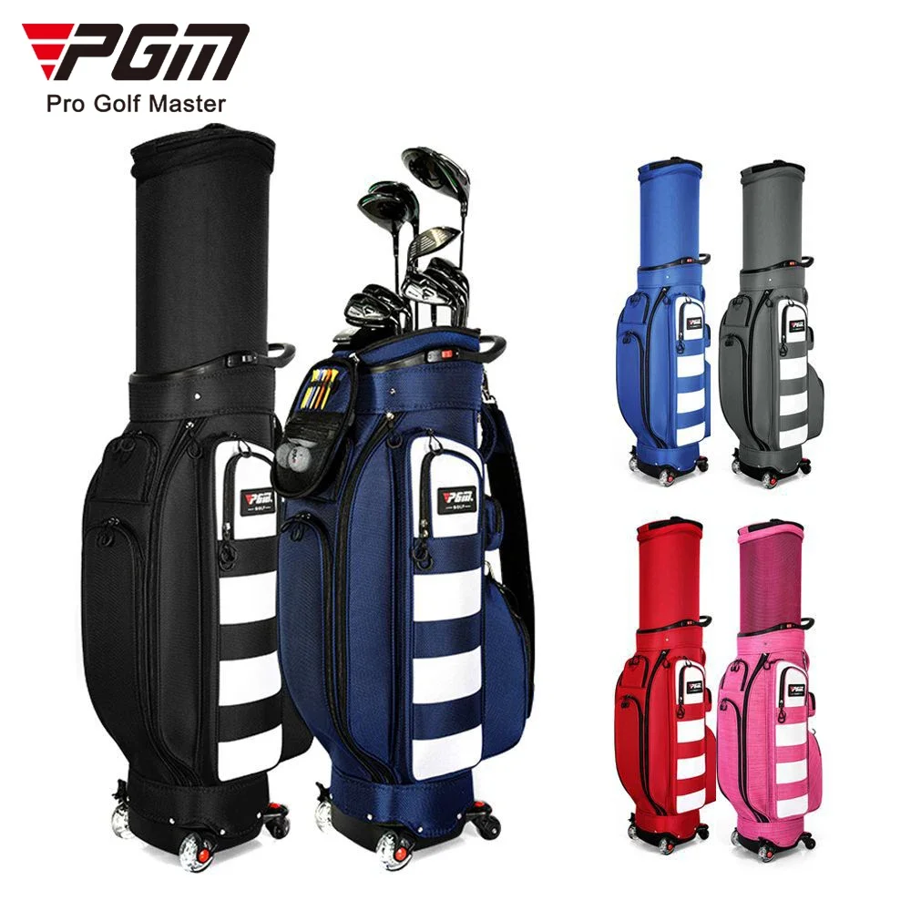 

PGM patent custom brand 2021 logo golf telescopic bags 14 way with wheels for sale