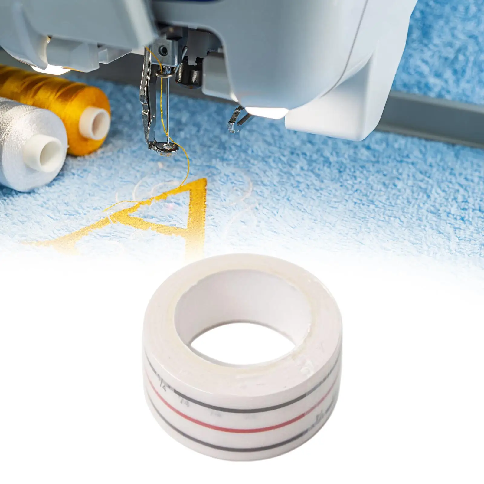 2xDiagonal Seam Tape Stitching Straight Easy to Use Portable Durable Seamingly