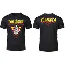 2026 New Danhausen You Are Cursed T-shirt Summer Breathable Quick Drying Wrestler Tee Men's Women's Outdoor Sports Crew Neck Top