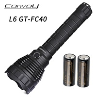 Convoy L6 GT-FC40 High Powerful LED Flashlight 3500LM Torch Lighter By 26650 Battery for Hunting Camping Outdoor Sports