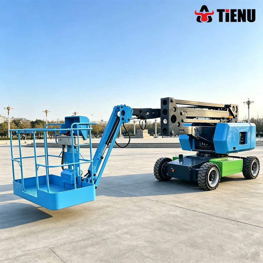 Crawler-Type Scissor Lift Platform, Specially Designed for Rugged Terrain, Stable Lifting with Heavy Load, Self-Propelled Scisso