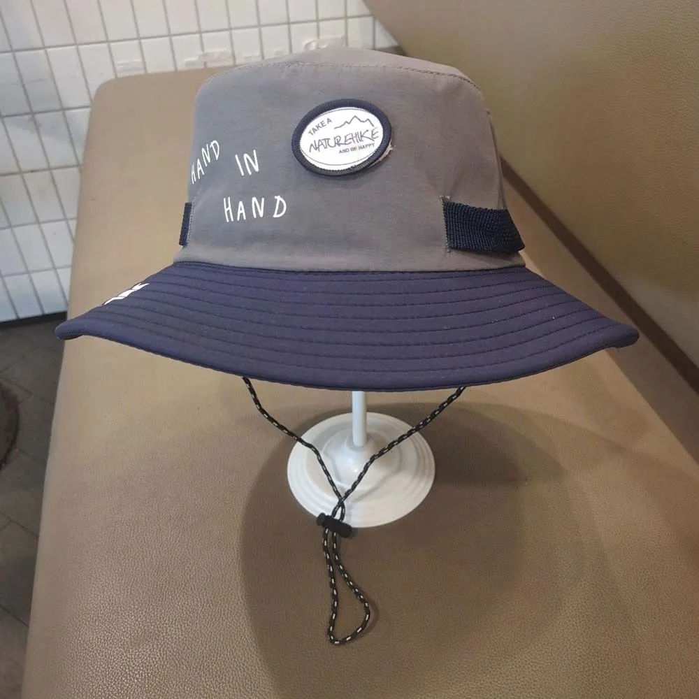 تنفس الأطفال صياد قبعة التباين اللون إلكتروني التطريز الاطفال غطاء دلو لينة الكورية نمط سريعة الجافة قبعة الشمس الشاطئ #3