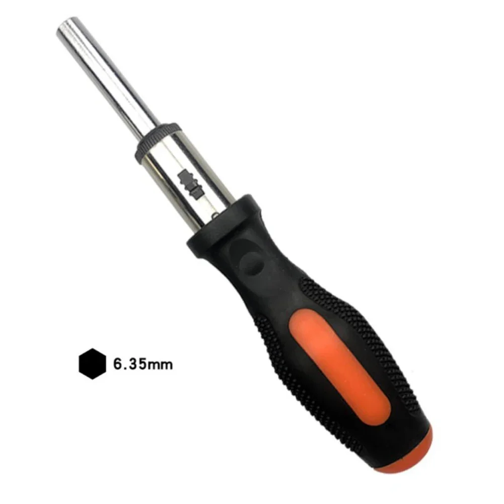 Straight Ratchet Screwdriver Handle Screwdriver Extension Socket Ratchet Screwdriver Handle Repair Tool