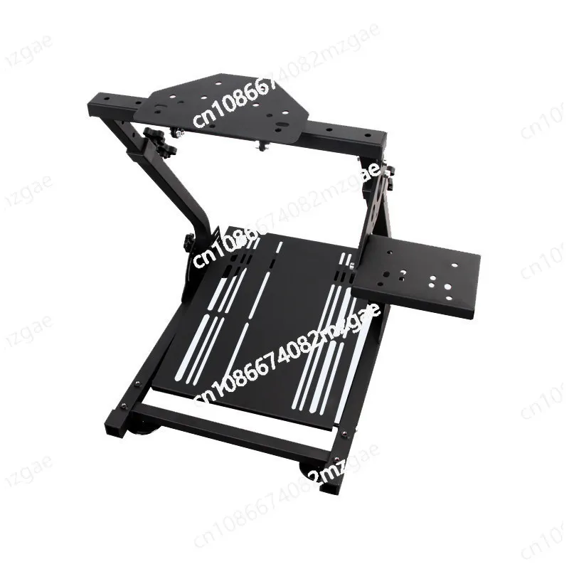 Folding Racing Simulation Steering Wheel Game Bracket Mounting Panel Reinforcement for Enhanced Stability