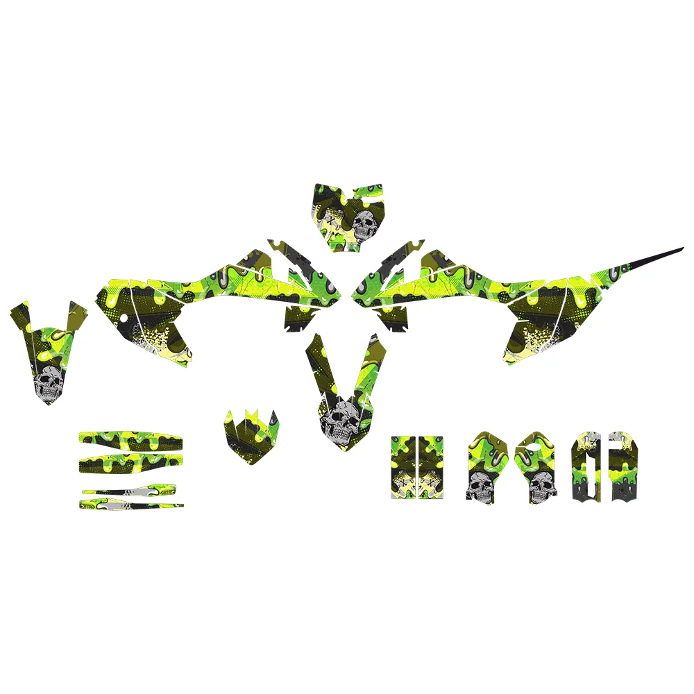 Custom Motorcycle Decals Full Set for KTM SX65 2016-2022 Off-Road Waterproof High Quality Sticker Graphics