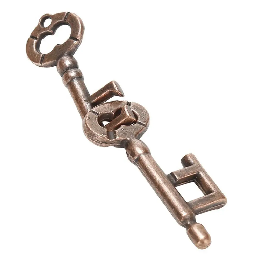 

Alloy Kid Brain Teaser Intelligent Toy Key Puzzle Brain Tester Puzzle