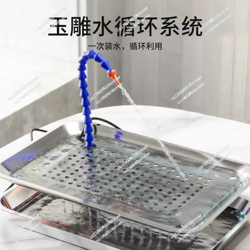 Jade Carving Water Cooling Workstation with Water Pump Circulation System for Gemstone Processing