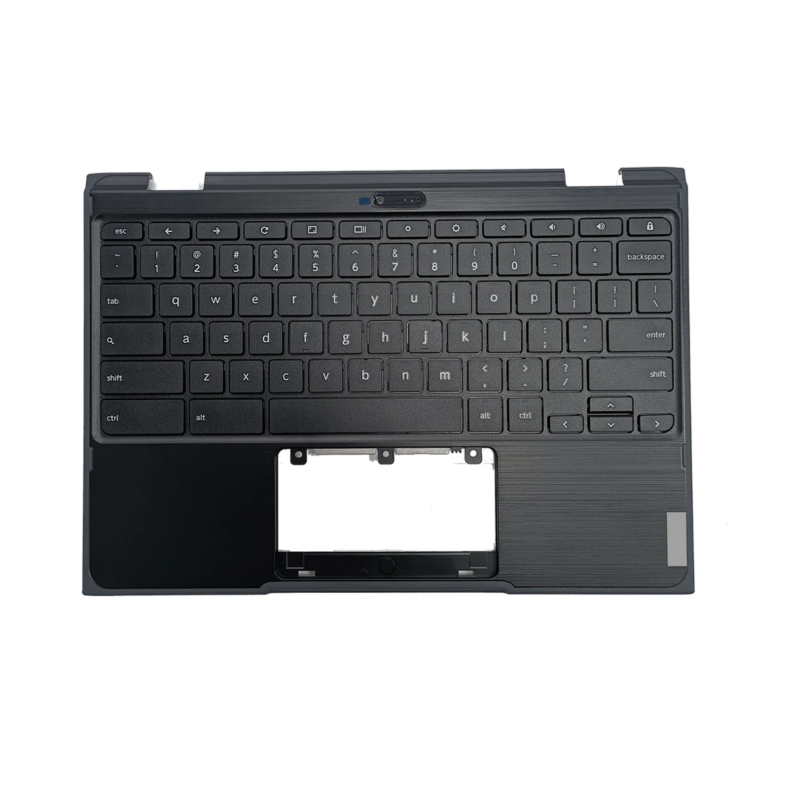 Nova capa traseira lcd para laptop, capa superior ou apoio para as mãos com teclado e touchpad para lenovo chromebook 500e 2nd 5cb0t79601