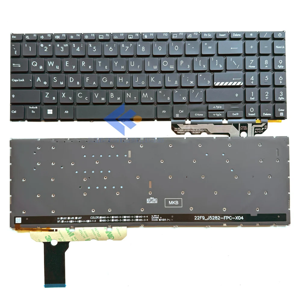 

XIN-русская клавиатура для ноутбука с подсветкой для Asus Vivobook X1504 X1504ZA X1504VA X1504V X1504Z F1504 F1504ZA E1504 E1504F E1504FA