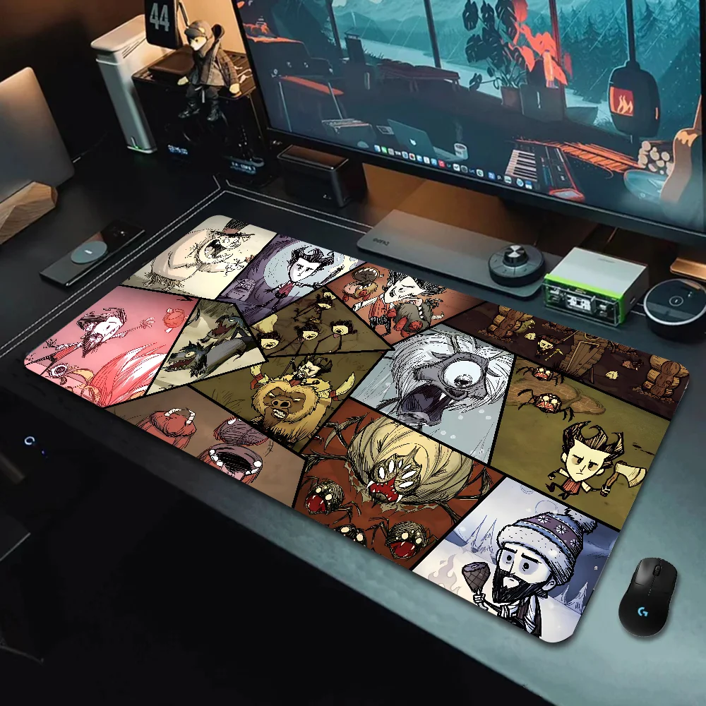 Game HD D-Dont Starve Mousepad Mouse Mat Desk Mat With Pad Gaming Accessories Prime Gaming XXL Keyboard Pad Padding Mat