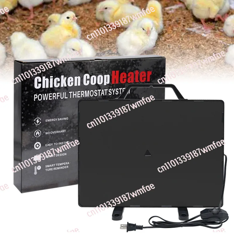 

Термостатический обогреватель для курятника 160 Вт Нагревательная панель для птицы 0-99 ℃ Растягивающаяся доска для зимней фермы с регулируемой температурой