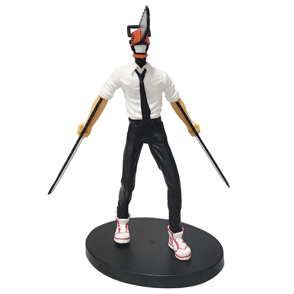 Ensemble de figurines de dessin animé Denji, tronçonneuse pour homme Denji, 14-17cm, décoration de voiture, poupée de Collection, ornement, modèle jouet en PVC, en Stock