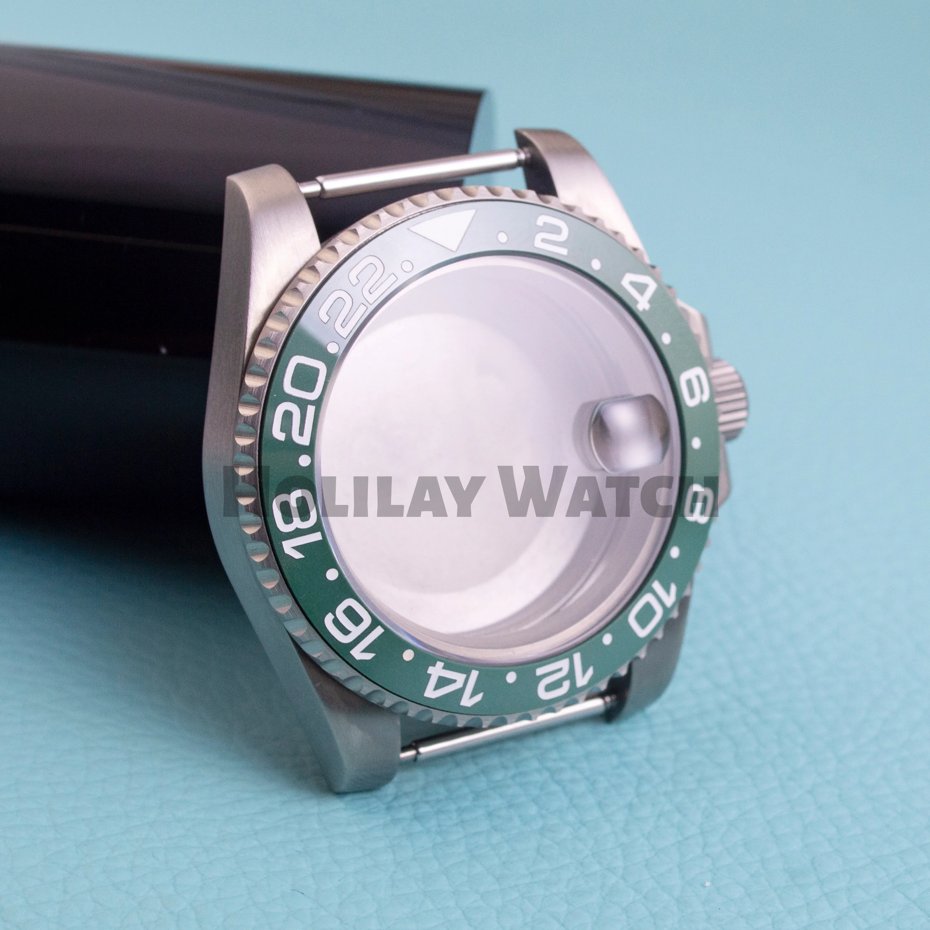 

NH35 Watch Case Titanium For NH34 NH35 NH36 Movement SUB GMT Sapphire Glass 10bar Waterproof Watch Case NH35 Titanium Case