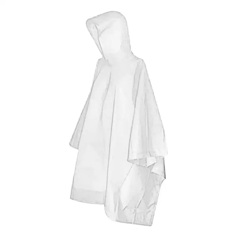 Impermeabile a compressione portatile con equipaggiamento antipioggia leggero con cappuccio per donna uomo impermeabile per canottaggio campeggio