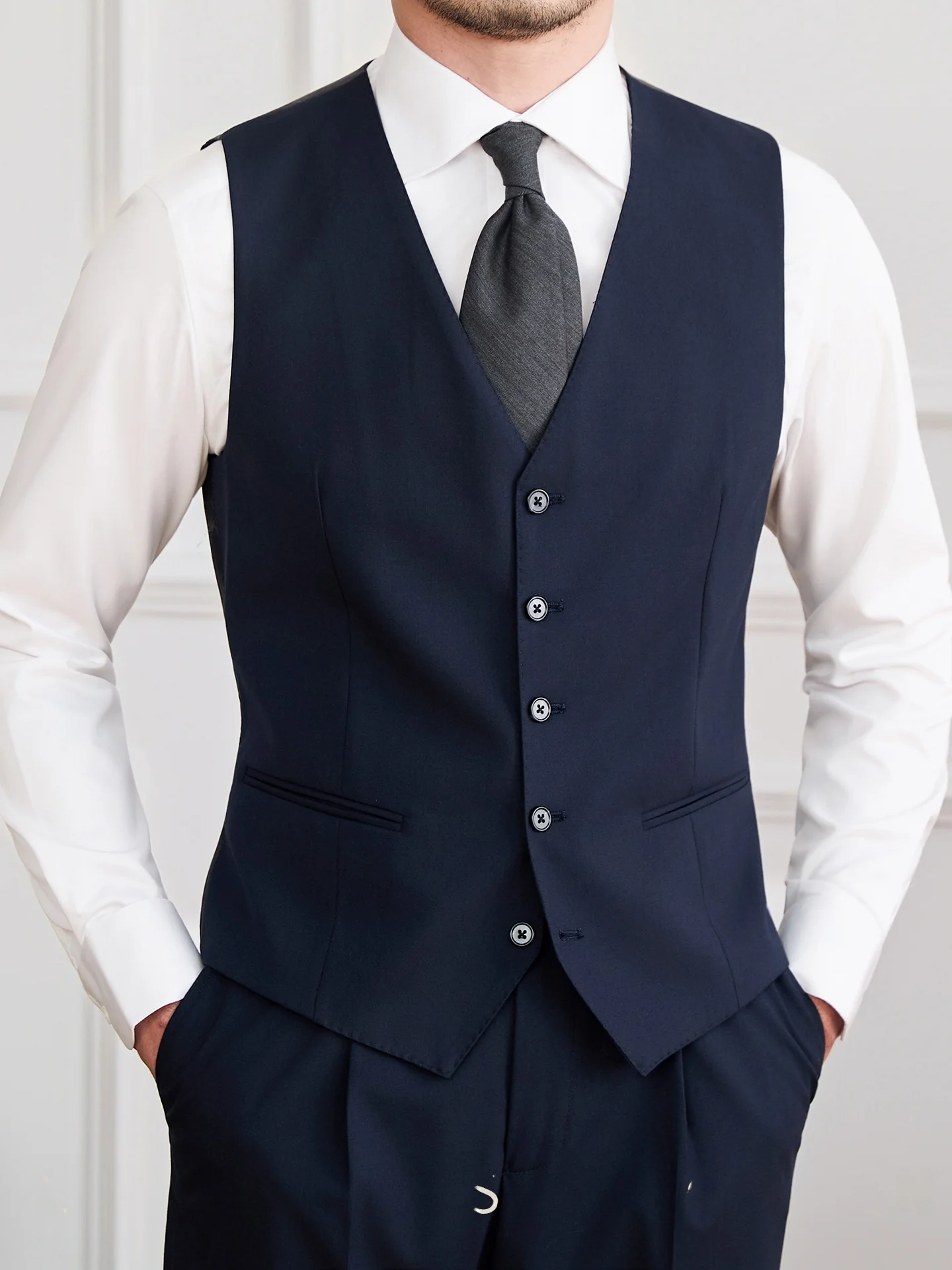 

Мистер. Мужской жилет Deer Tee: не требует глажки, повседневный, приталенный, деловой, для осеннего сезона