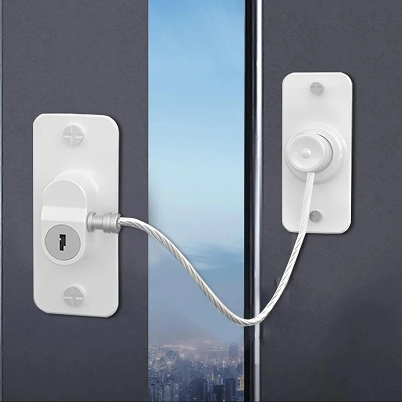 Child Window Restrictor Security Lock Kids Prevent Childern Falling Window Lock Baby protection