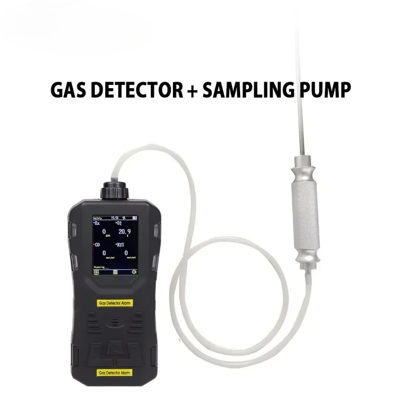 Intrinsically Safe Pump Type Leak Detector Imported Sensor for Confined Space HCl HCN NO2