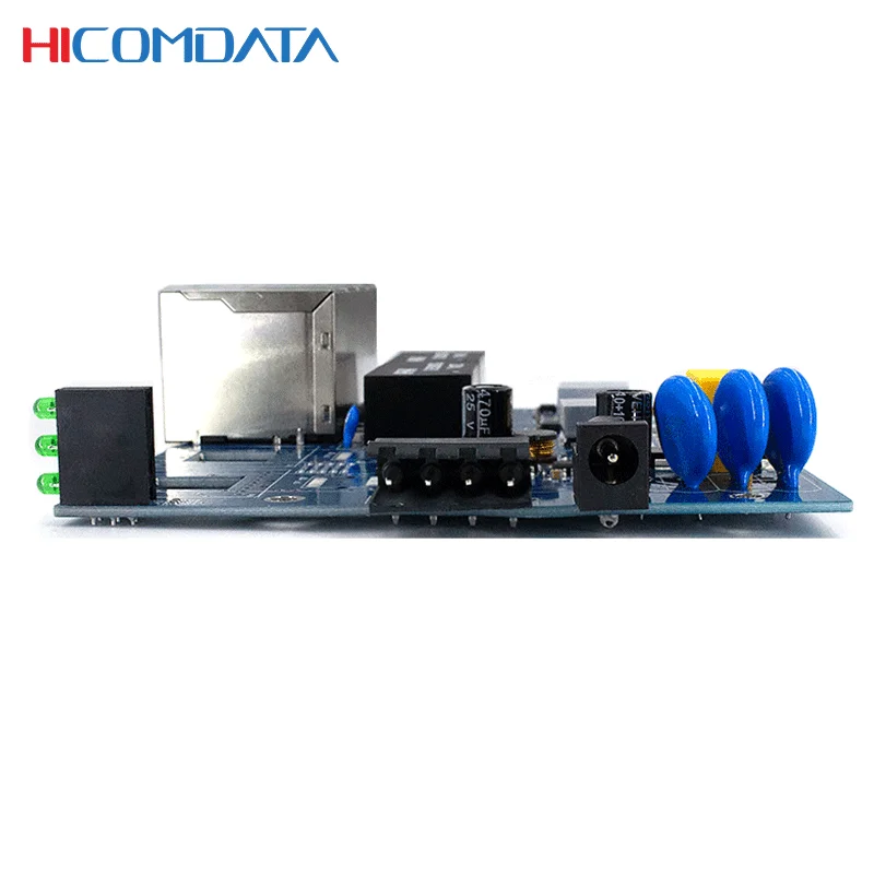 HICOMDATA 1000Mbps محول الشبكة إيثرنت جيجابت 2 SFP 8 RJ45 10 منفذ الألياف التبديل PCBA