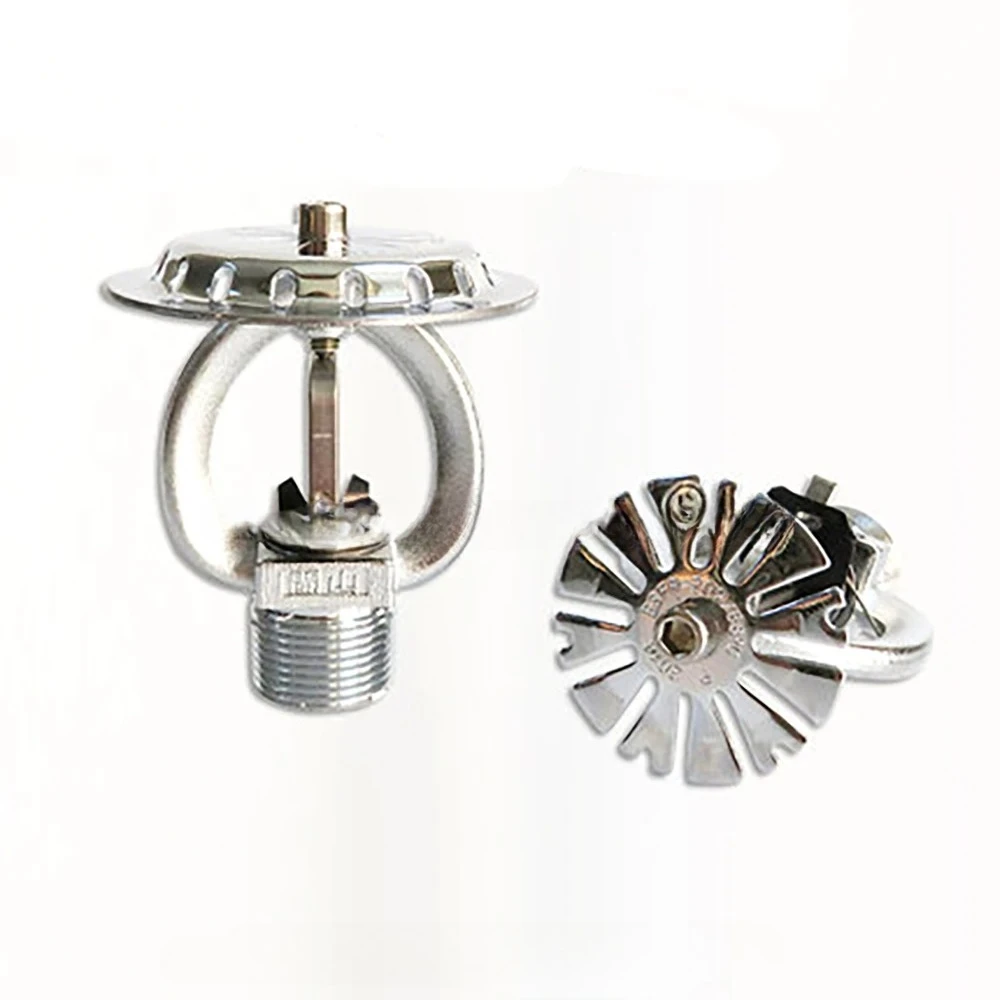 DN20 Fast Response Fire Sprinkler Head Upright Type For Large Storage Warehouse Fire Extinguishing Protection System