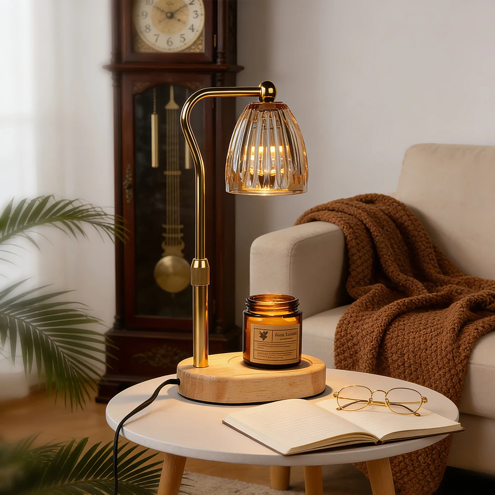 Aromatherapy Candle Heater Lamps Modern Dimmable Candle Warmer Lamp for Bedroom Home Decor Christmas Birthday Gifts Mother'S Day