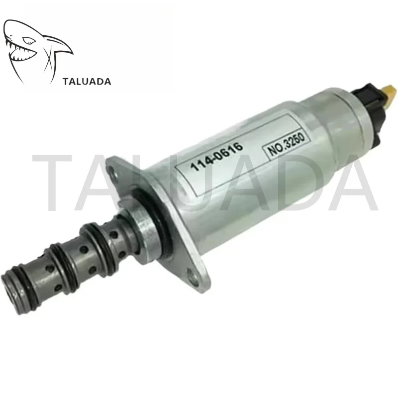 114-0616 For E322B E325B E330C Solenoid Valve Excavator Heavy Duty Spare Parts