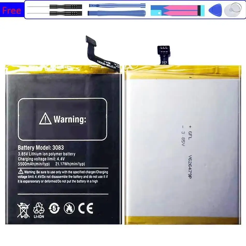 بطارية لـ Ulefone Power 14 16 Armor 5.0 بوصة X X10 X3 X5 X6 X8 2 3 5 5S 7 8 9 9E 10 12 17 20WT 22 23 24 3059 Pro Ultra